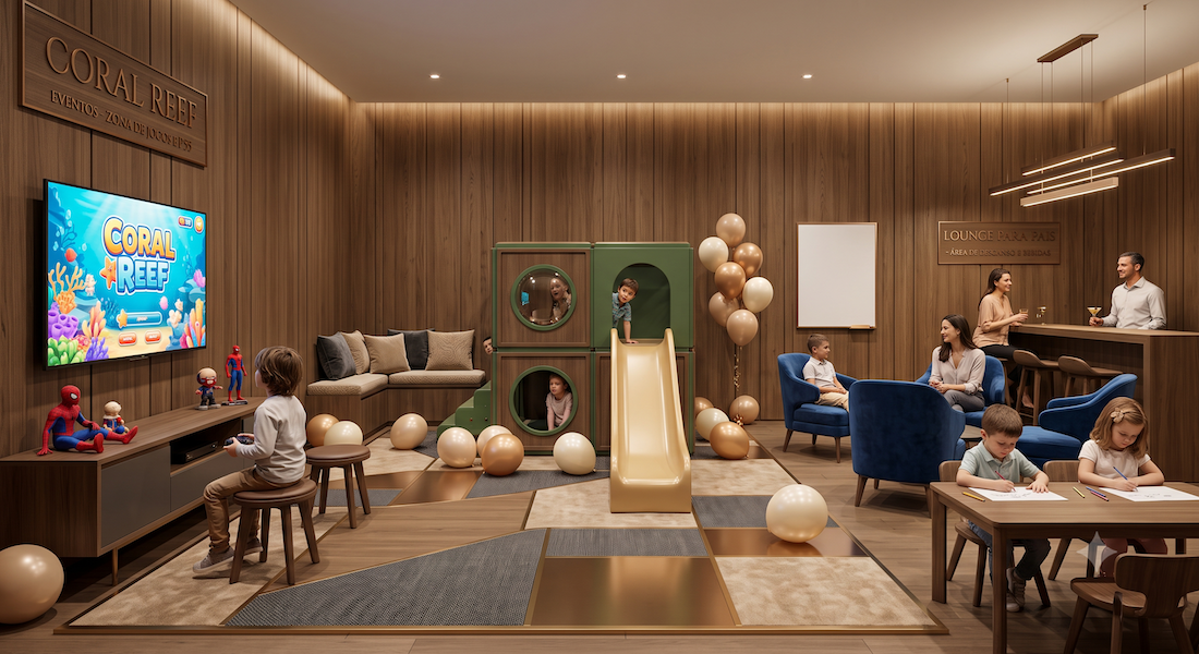 Atmosfera Wood Play Nest S — Forest