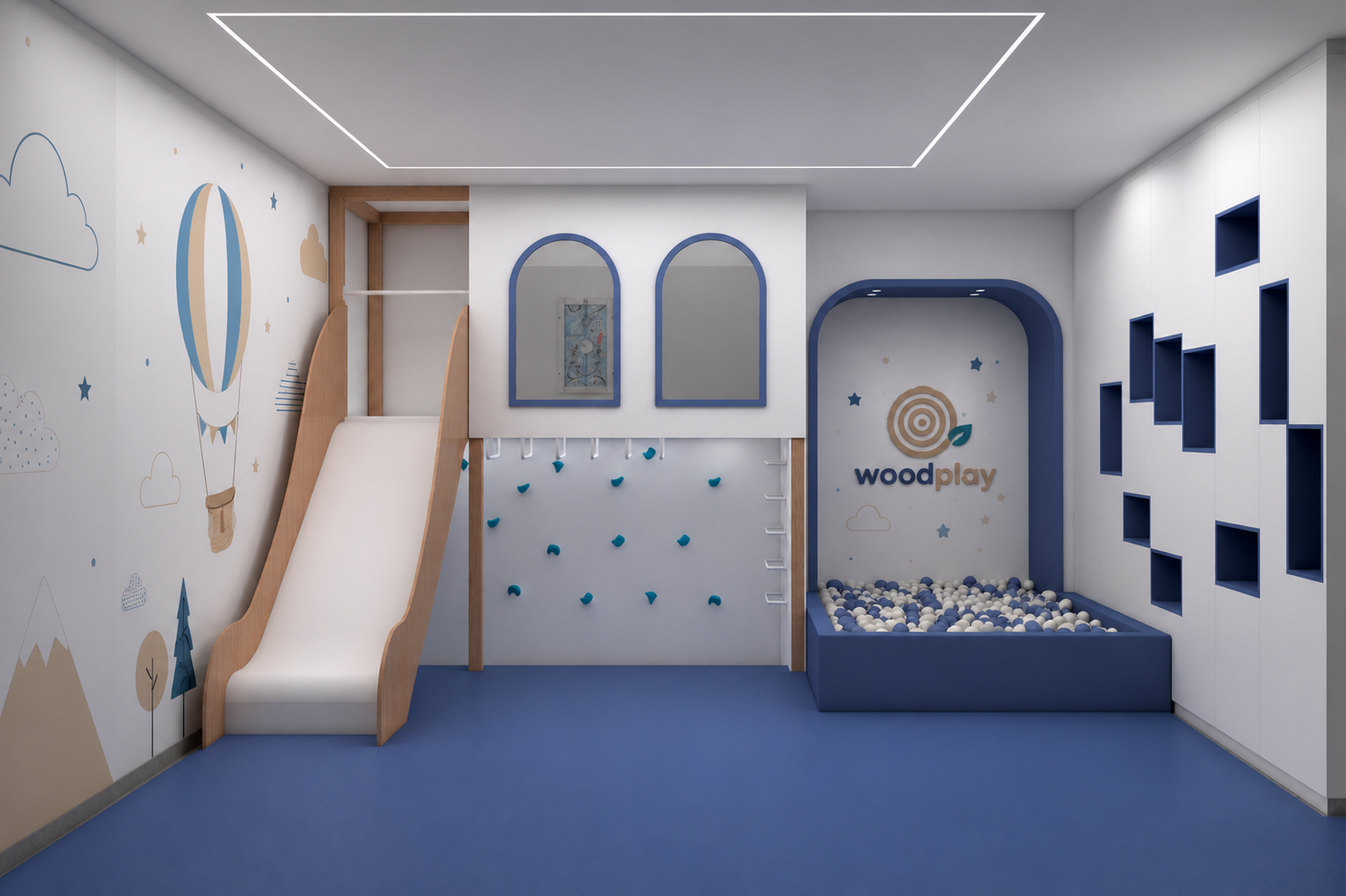 Atmosfera Wood Play Tower S — Ceu, setor Clínicas