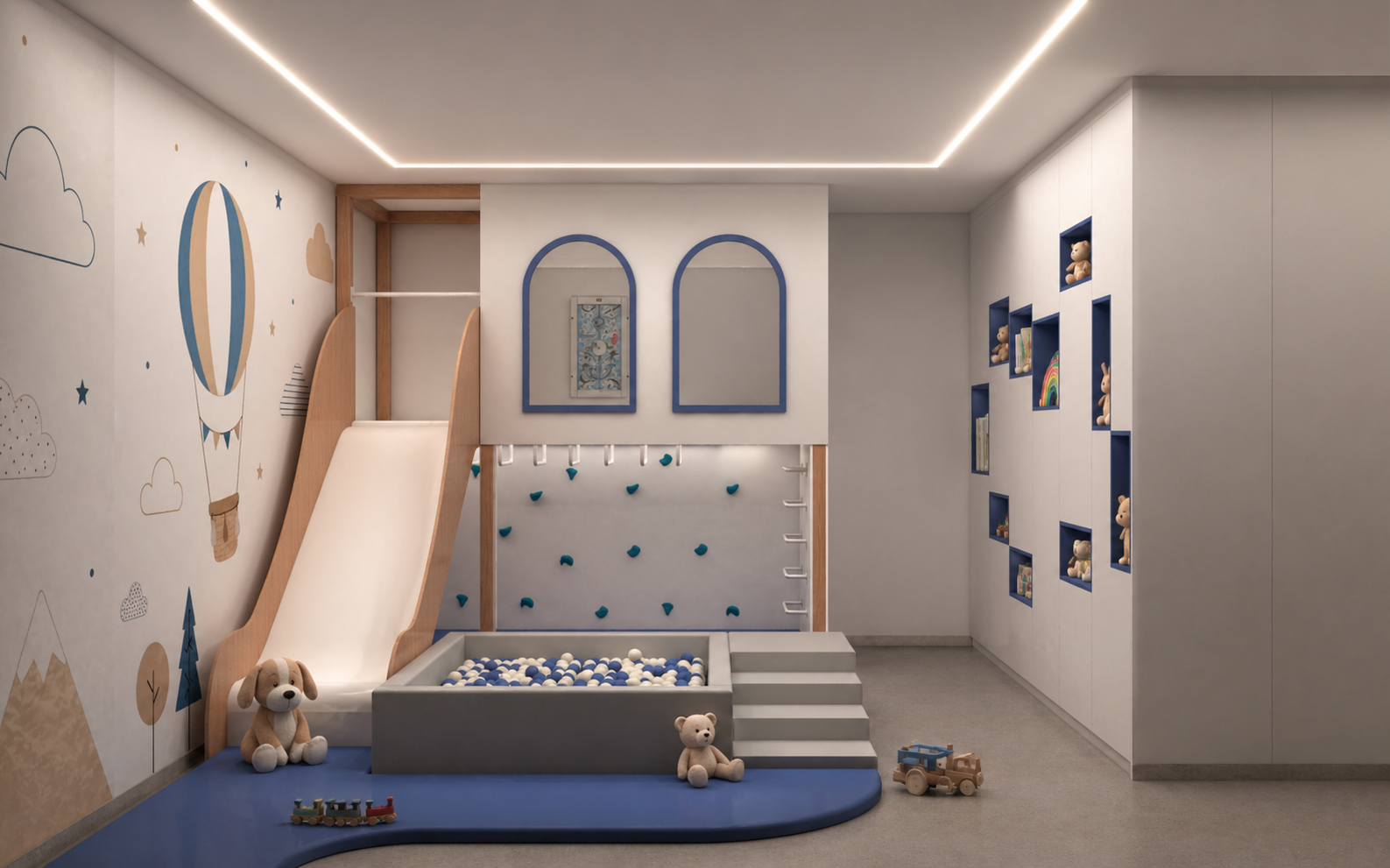 Atmosfera Wood Play Tower S — Gabinete, setor Clínicas