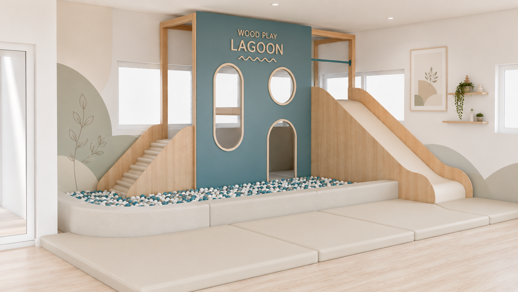 Atmosfera Wood Play Tower S — Lagoon, setor Festas