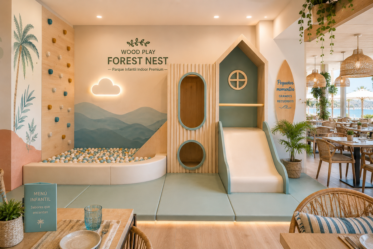 Atmosfera Wood Play Village S — Beach, setor Hotéis