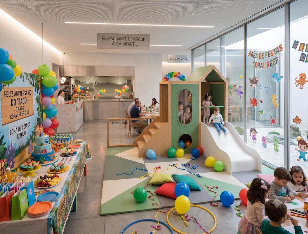 Atmosfera Wood Play Village XS — Pastel, setor Festas