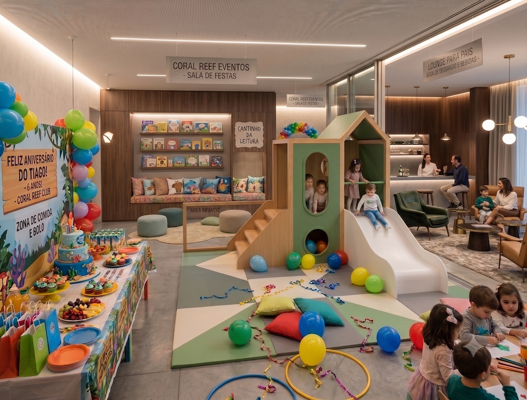 Atmosfera Wood Play Village XS — Pastel, setor Festas
