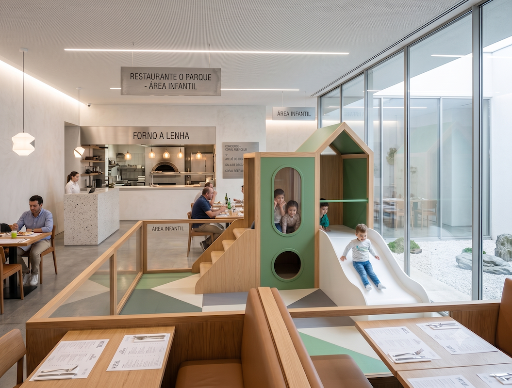 Atmosfera Wood Play Village XS — Pizza, setor Restaurantes
