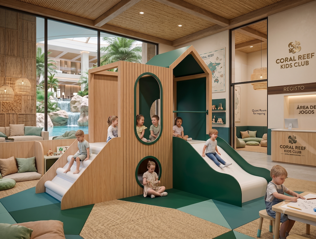 Atmosfera Wood Play Village XS — Tropical, setor Hotéis