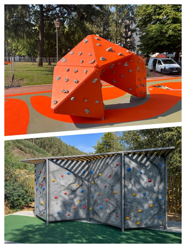 Escalada escolar exterior para crianças em idade escolar - kidUplay